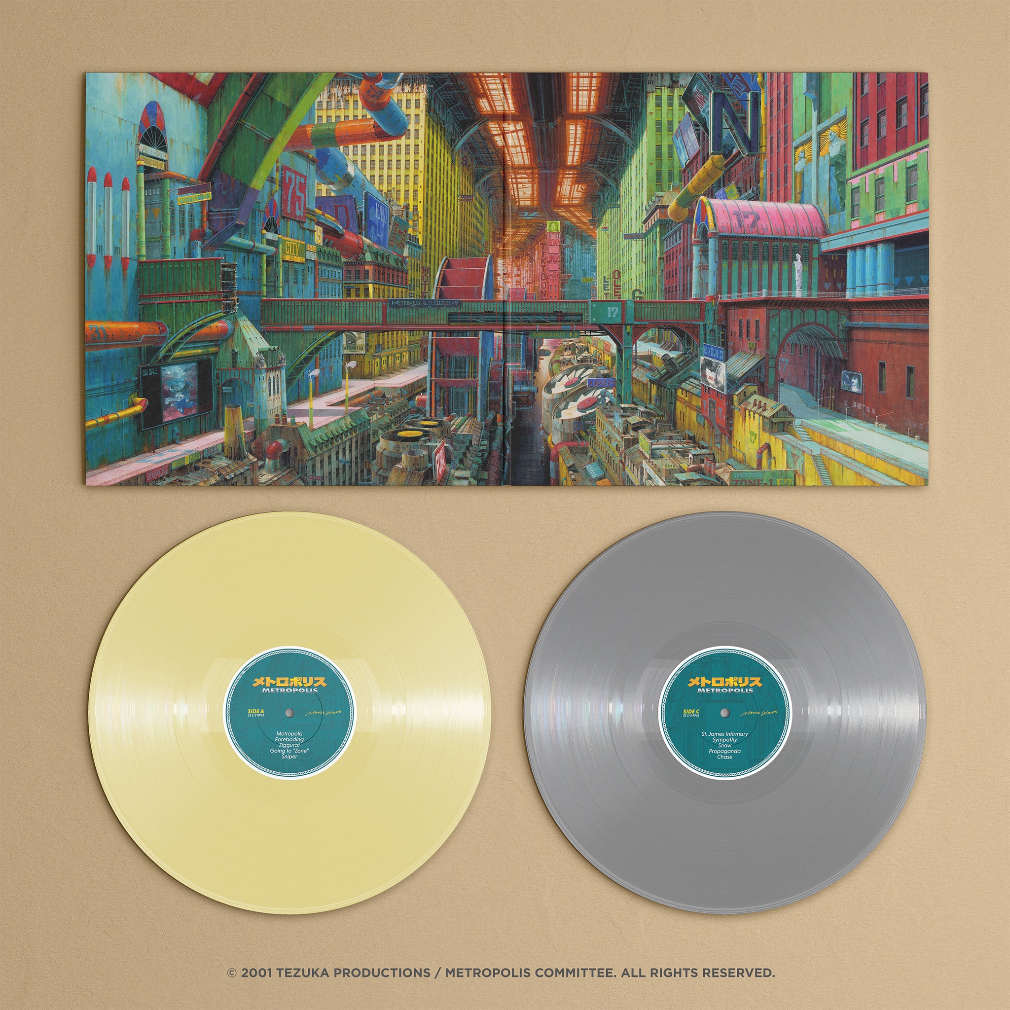 FM METROPOLIS メロハー Metropolis (2001) 2xLP – Mana Wave Media