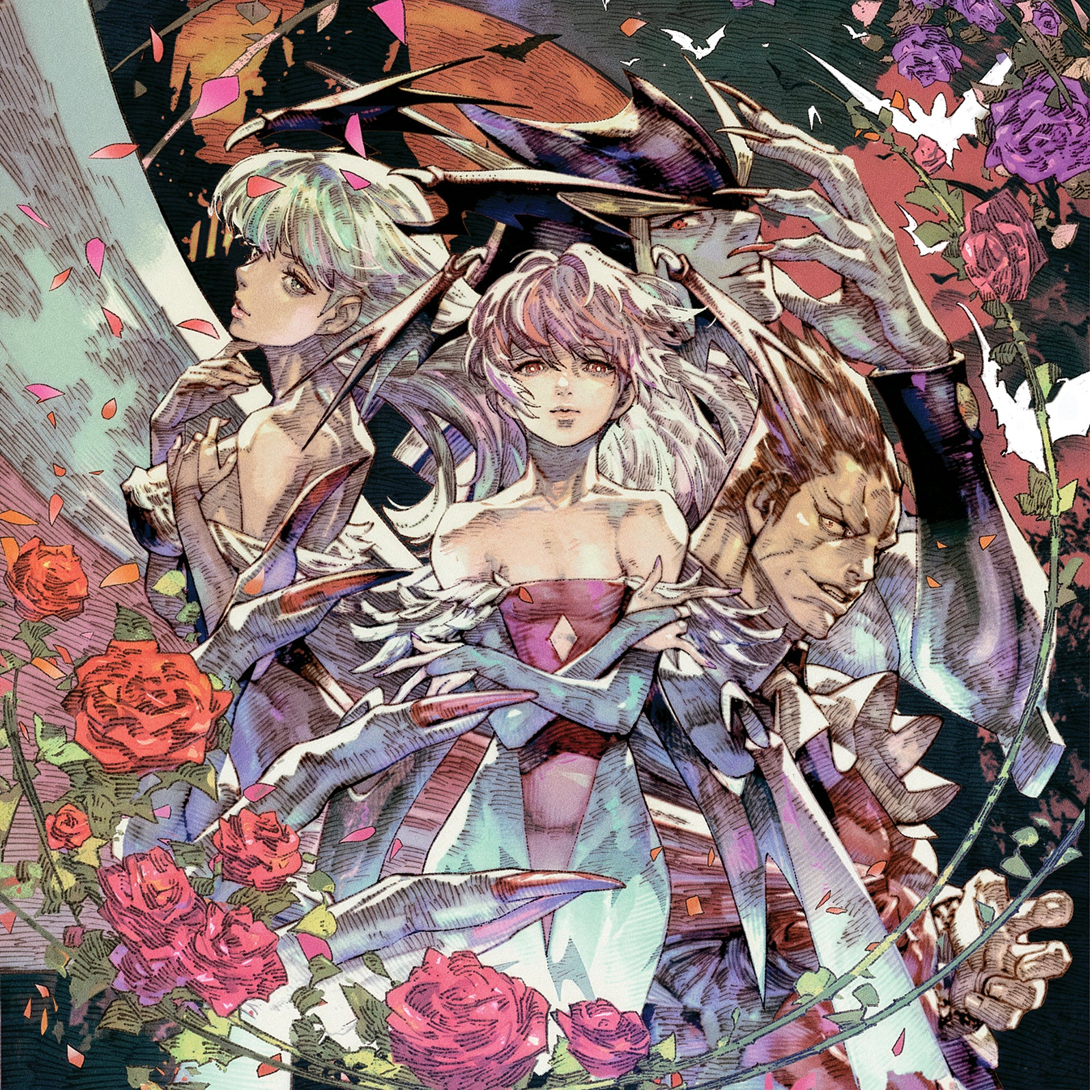 VAMPIRE SAVIOR No.023 アナカリス&キュービィ ラミカ Darkstalkers 3 / Vampire Savior 3xLP – Mana Wave Media